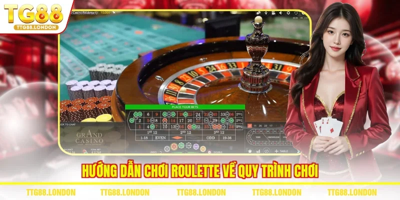 Hướng dẫn chơi Roulette về quy trình chơi
